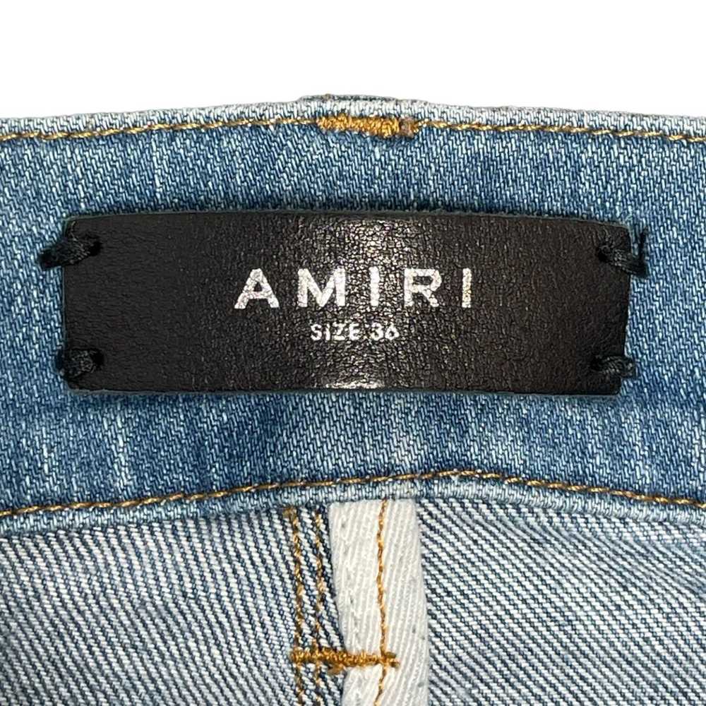 Amiri Amiri MX1 Aloha Patch Jeans 70's Indigo - image 4