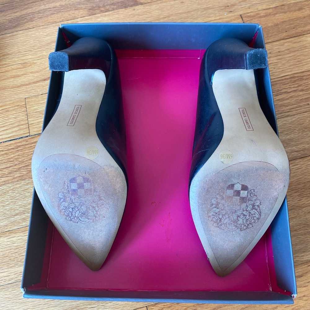 Vince Canute Carra black leather heels size 6 - image 2