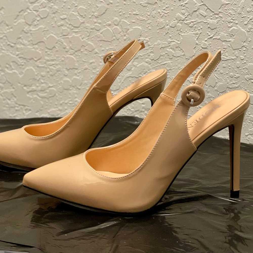 Size 7 Women Peep Toe Heels MODENCOCO - image 6