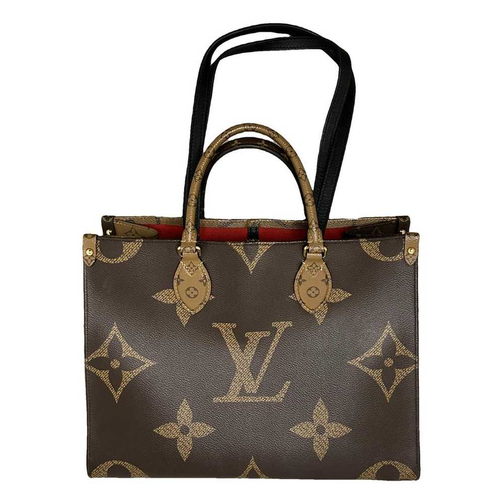 Louis Vuitton Onthego vegan leather tote - image 1