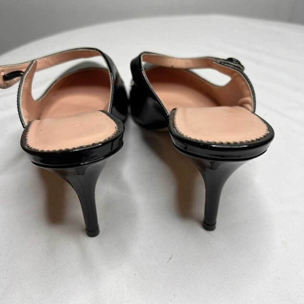 J.Crew $248 Colette Mule Heels Italian Patent Lea… - image 4