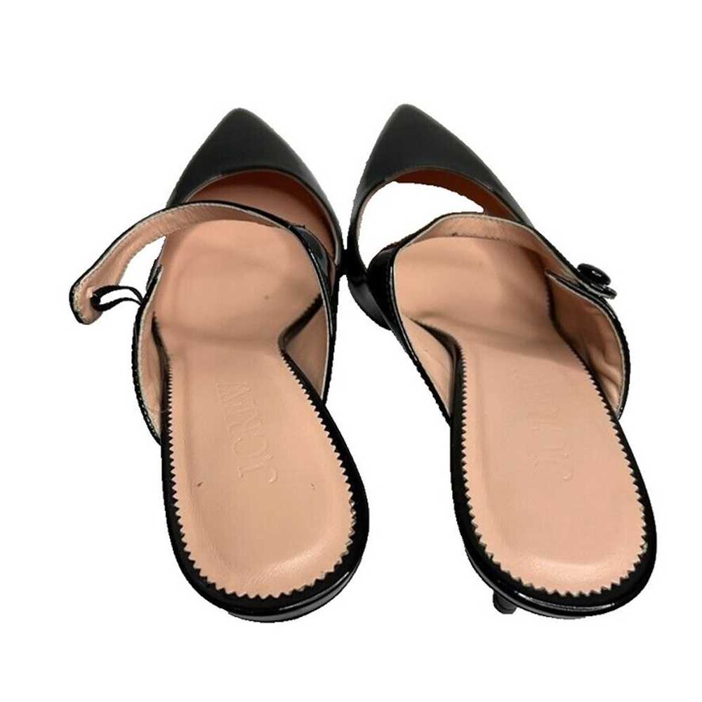 J.Crew $248 Colette Mule Heels Italian Patent Lea… - image 5
