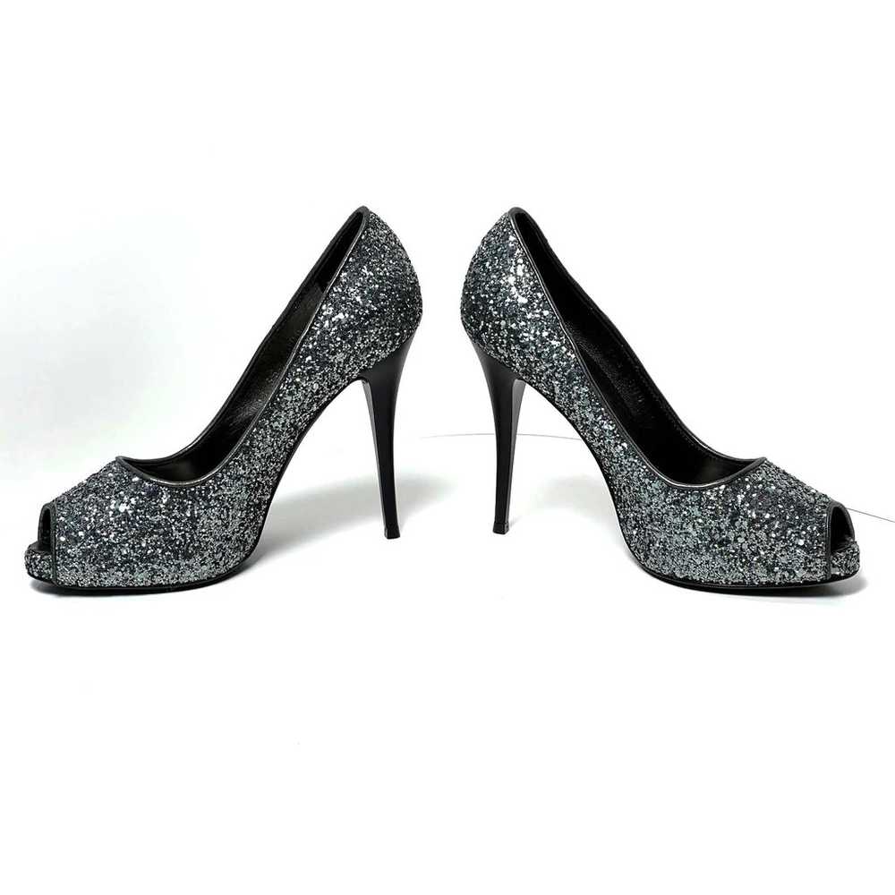 Giuseppe Zanotti Womens Shoes Silver High Heels O… - image 12