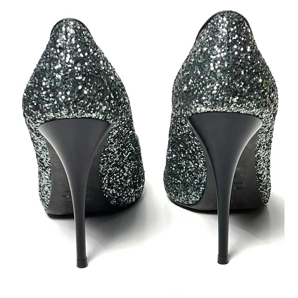Giuseppe Zanotti Womens Shoes Silver High Heels O… - image 4