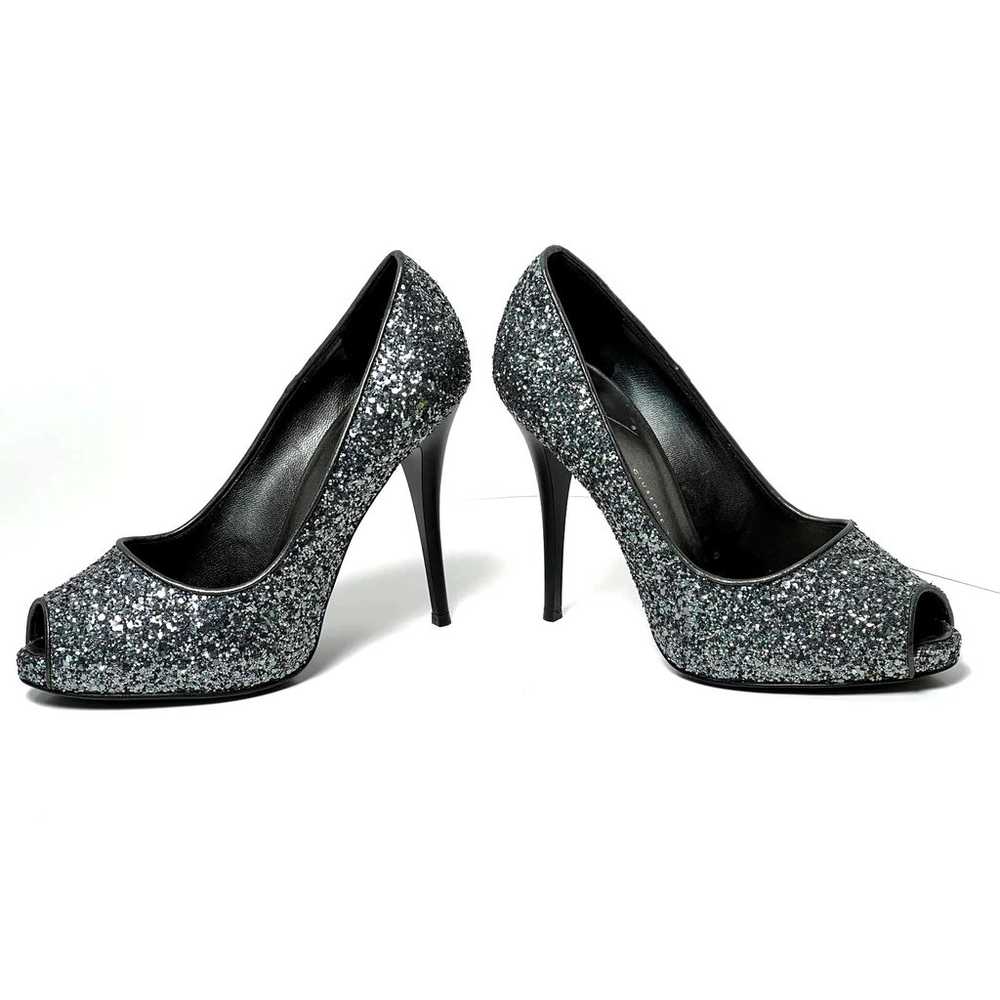 Giuseppe Zanotti Womens Shoes Silver High Heels O… - image 6