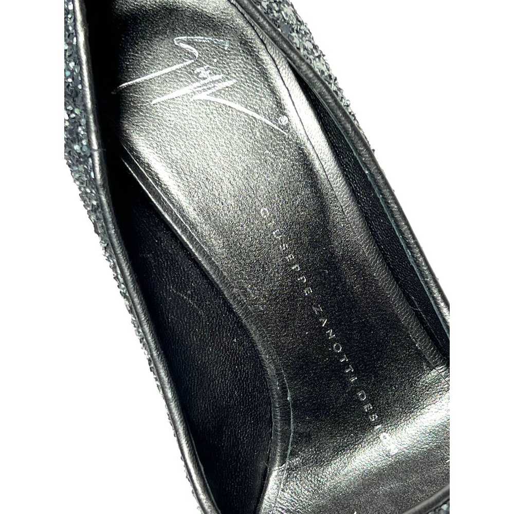 Giuseppe Zanotti Womens Shoes Silver High Heels O… - image 8