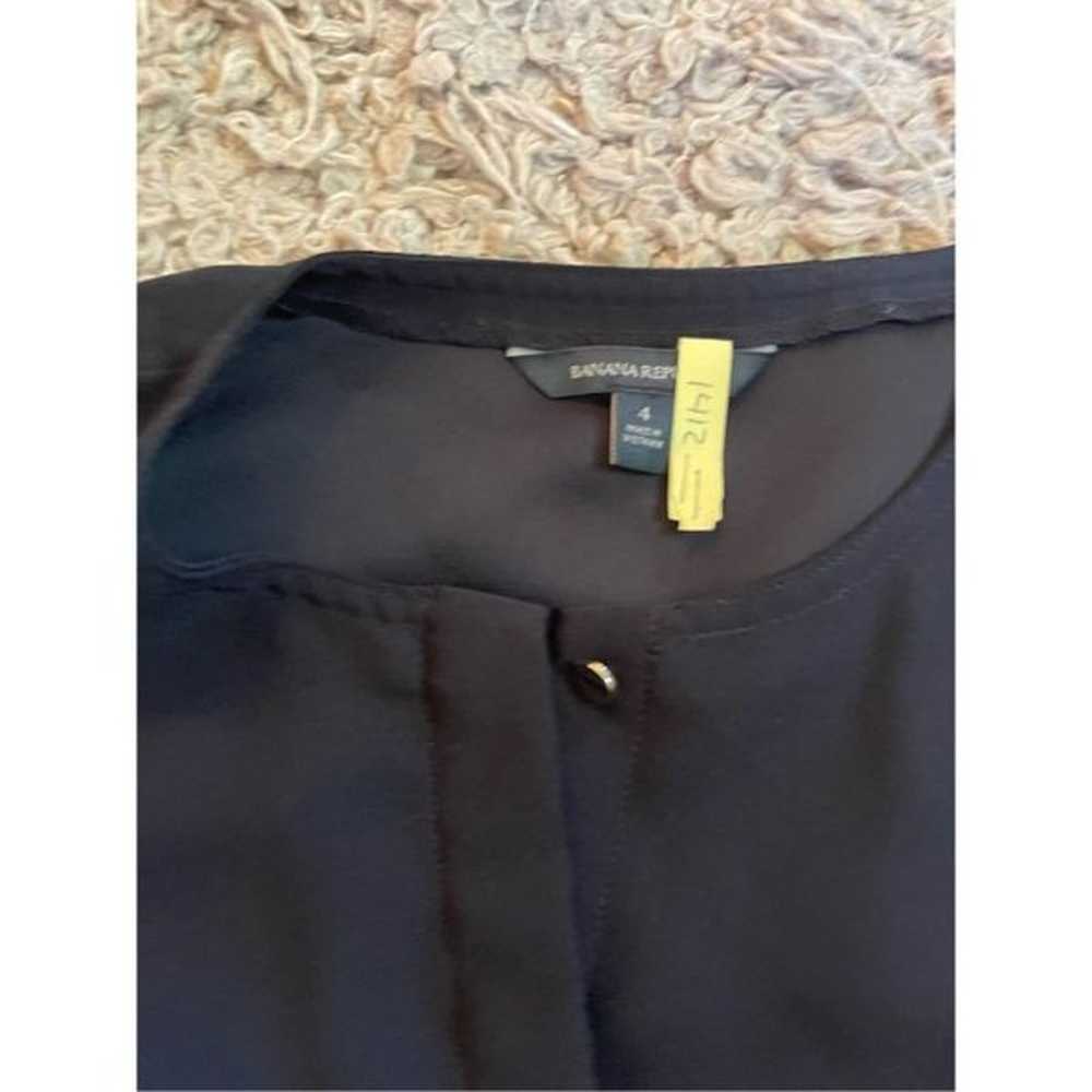 Banana republic black utility sleeveless jumpsuit… - image 5