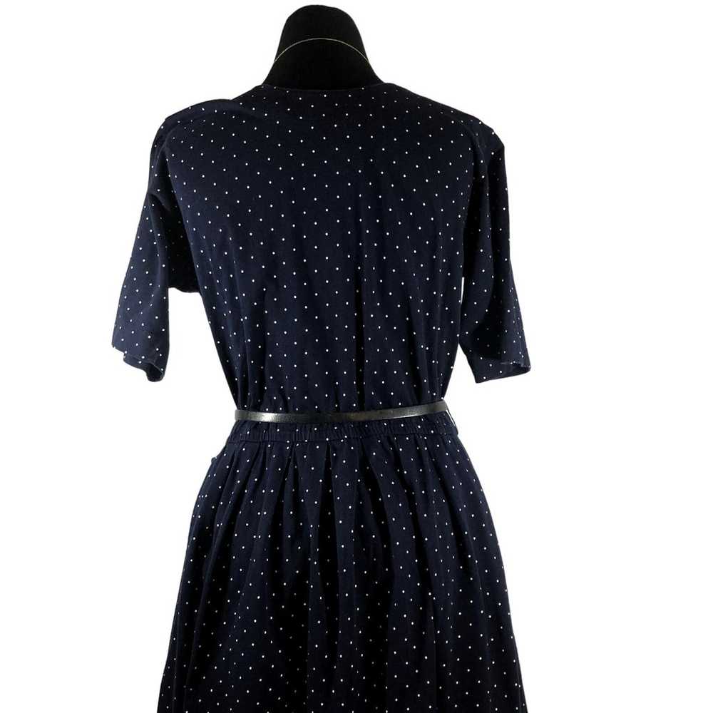 Talbots Petites Women's Dress Size M Buttons Polk… - image 10