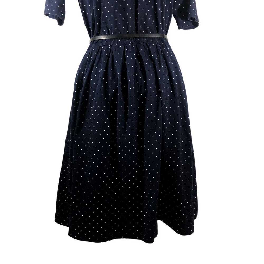 Talbots Petites Women's Dress Size M Buttons Polk… - image 11