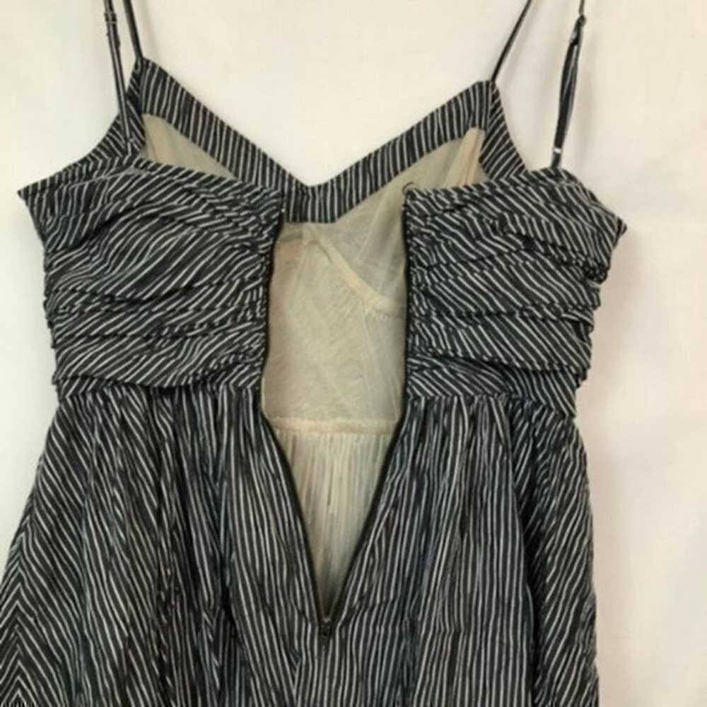 TRACY REESE ANTHROPOLOGIE Striped Bubble Hem Dres… - image 10