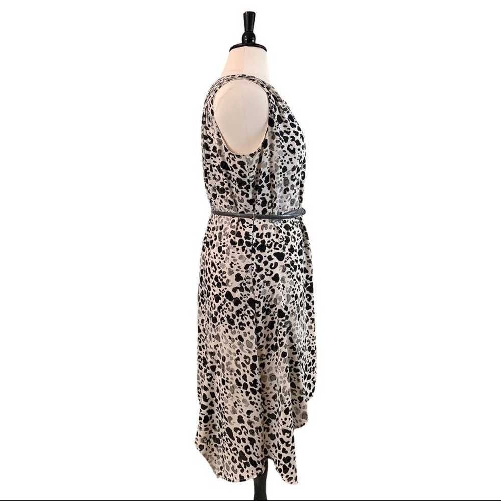 Lane Bryant Women's Dress Leopard Print Shirtdres… - image 4