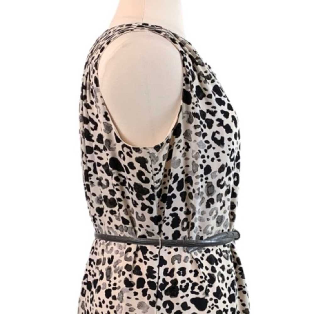 Lane Bryant Women's Dress Leopard Print Shirtdres… - image 9