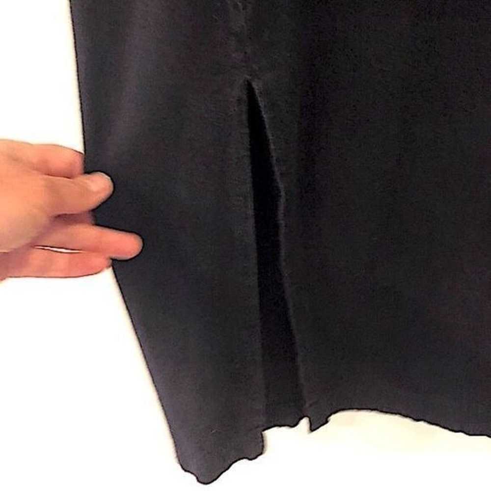 Maxi dress black lightweight corduroy sleeveless … - image 4