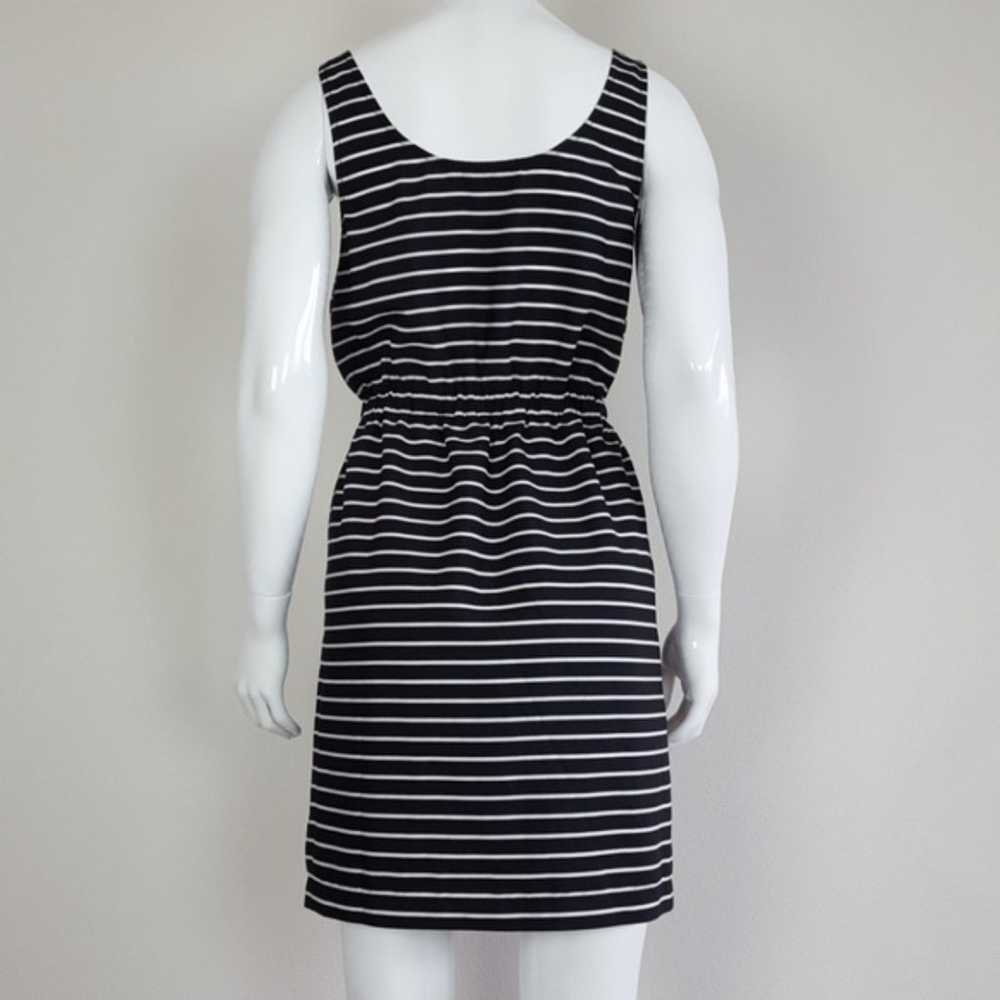 Ann Taylor LOFT Black and White Striped Dress - image 4