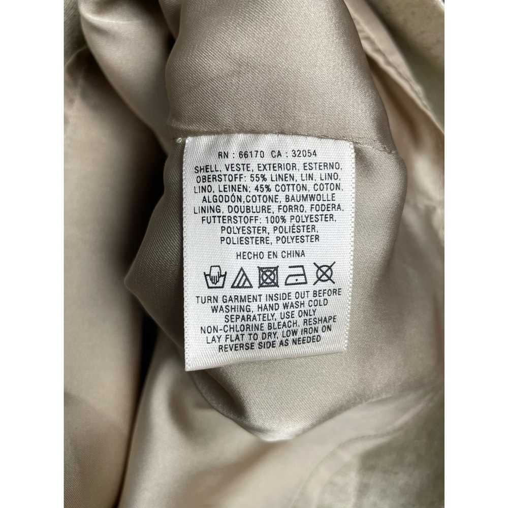 Anthropologie Maeve Flaxen Shimmer Dress sleevele… - image 5