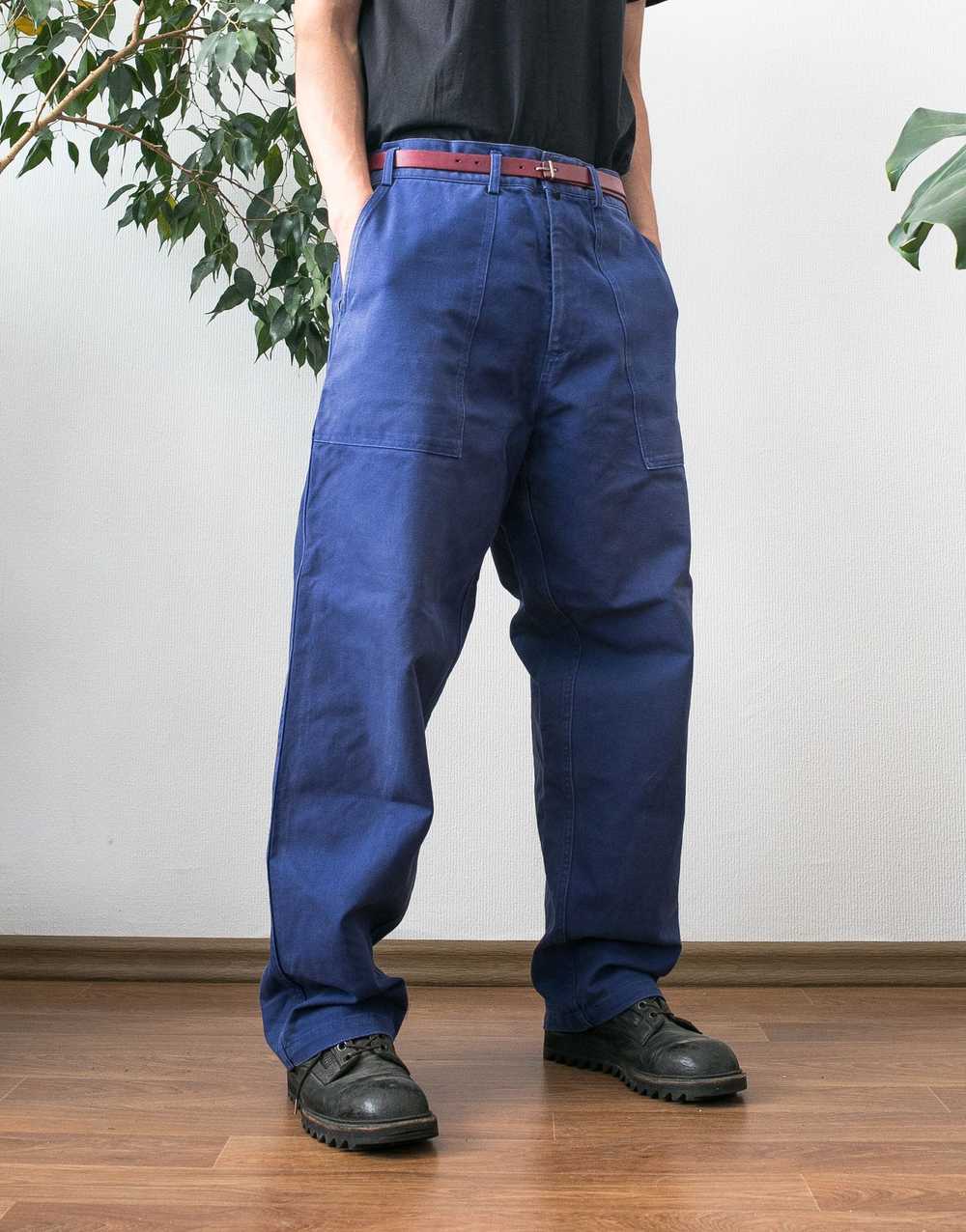 Yohji Yamamoto × Ys For Men wide worker pants - image 2