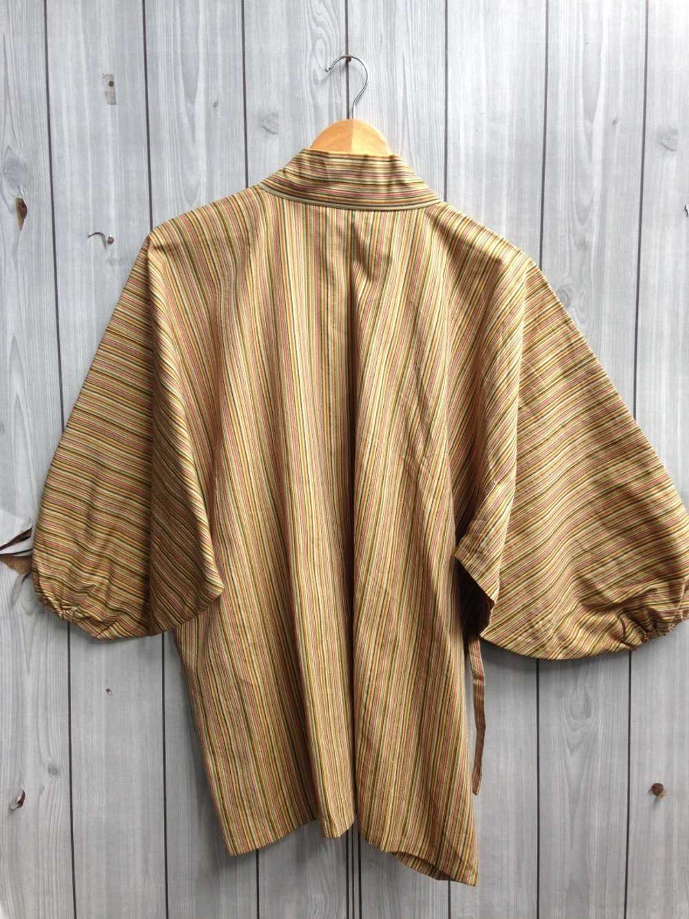 Japanese Brand - Japanese Kimono Colorful Striped… - image 5