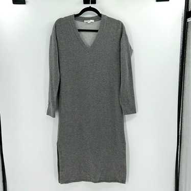 Stateside V-neck Long Sleeve Dress - Gray - XS - image 1