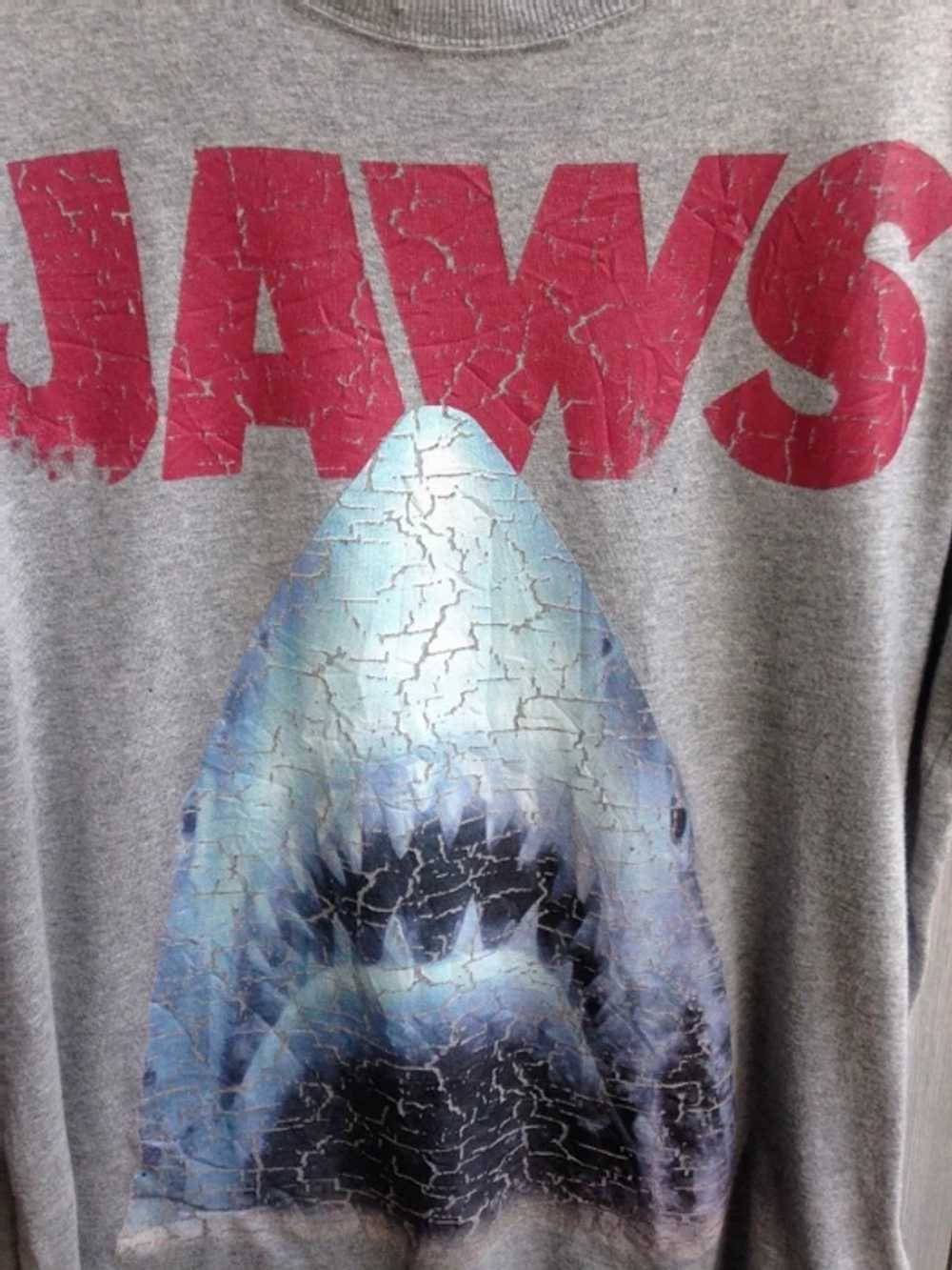 Movie - Jaws Printed Shark Graphic T-Shirt - image 2