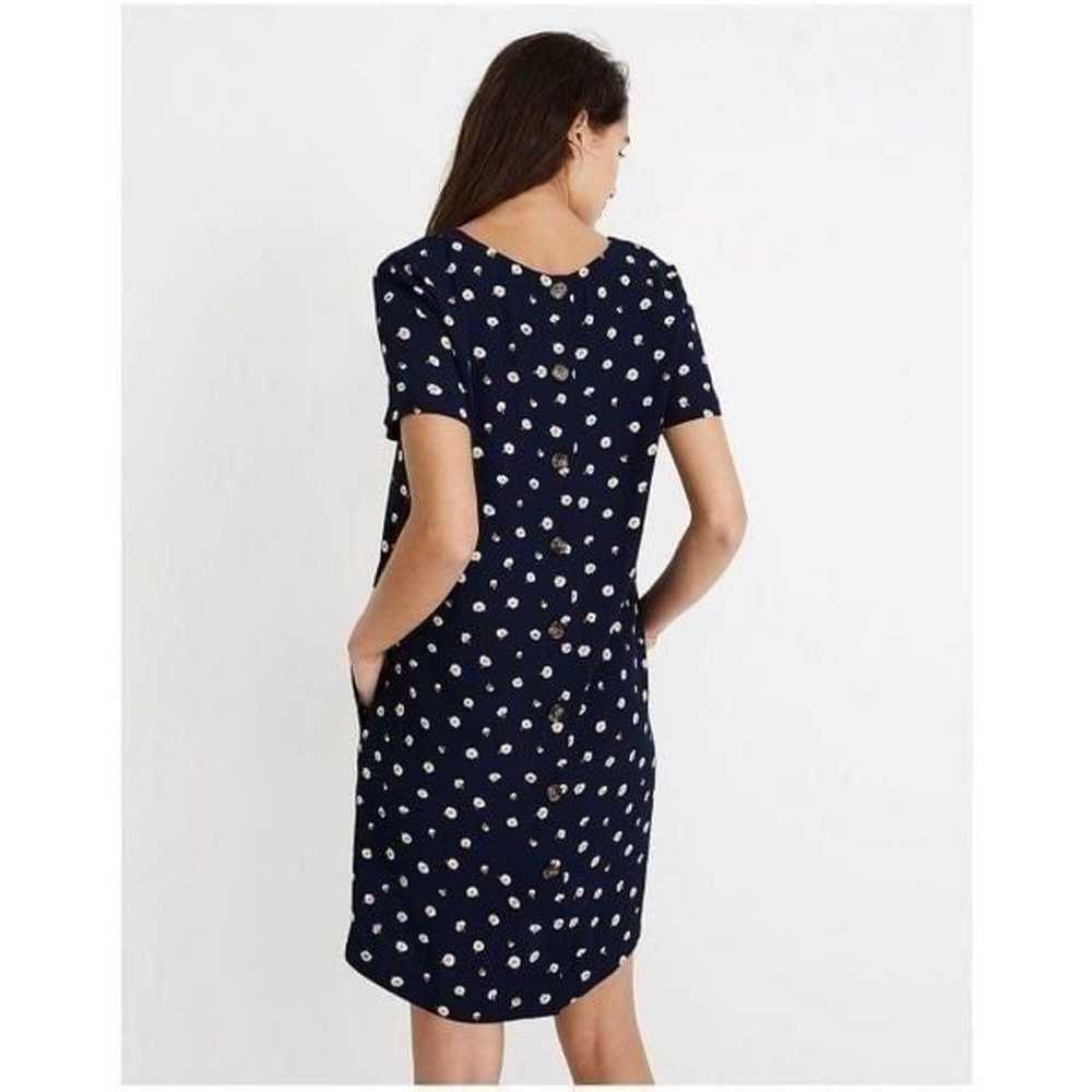 Madewell Mini Short Sleeves Button Back Easy Dres… - image 2