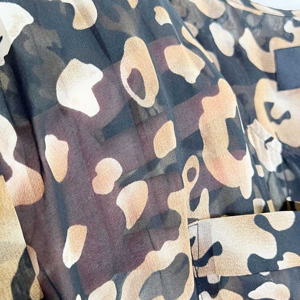 Dolce Vita S Fresia Leopard Pleated Maxi Dress Sh… - image 6