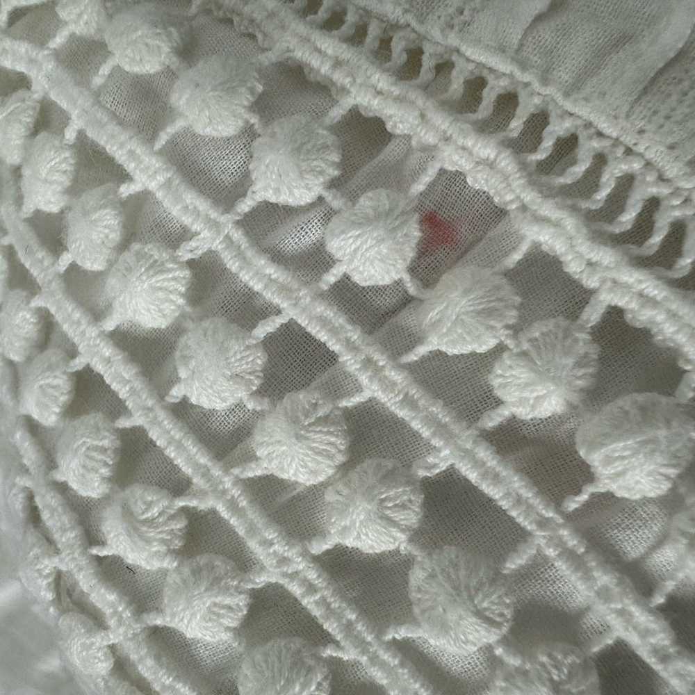 Maeve Anthropologie Swiss Dot Cotton Button Sleev… - image 10