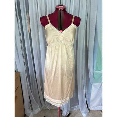 dress slip negligee nightgown nude sz 32 - image 1