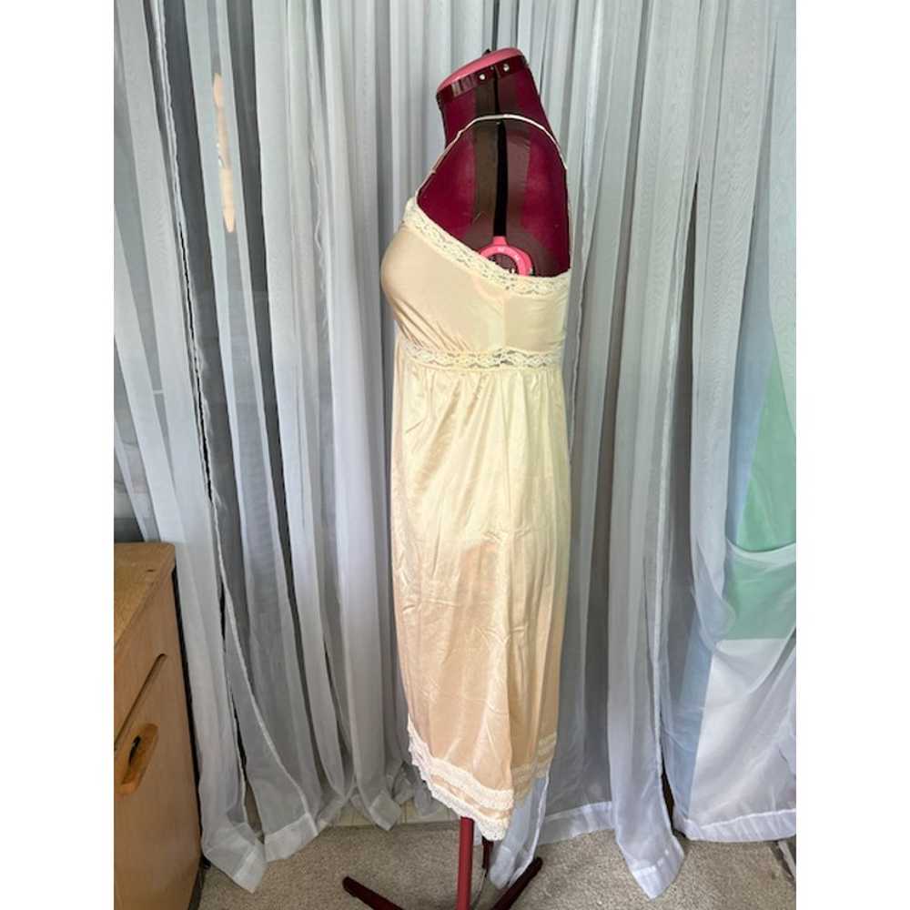 dress slip negligee nightgown nude sz 32 - image 6