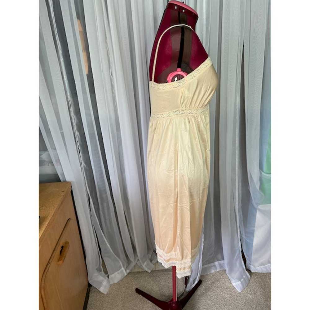 dress slip negligee nightgown nude sz 32 - image 7
