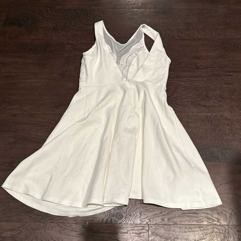 Lulus White Lace Midi Dress   Tm - image 2