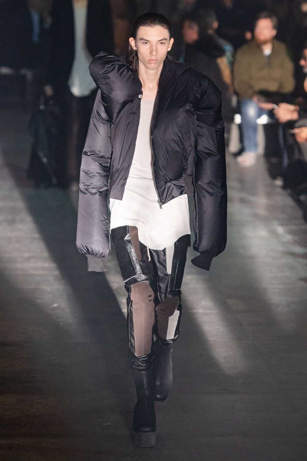 Rick Owens NEW  DOLL CROPPED RUNWAY CAMPAIGN DOWN… - image 4