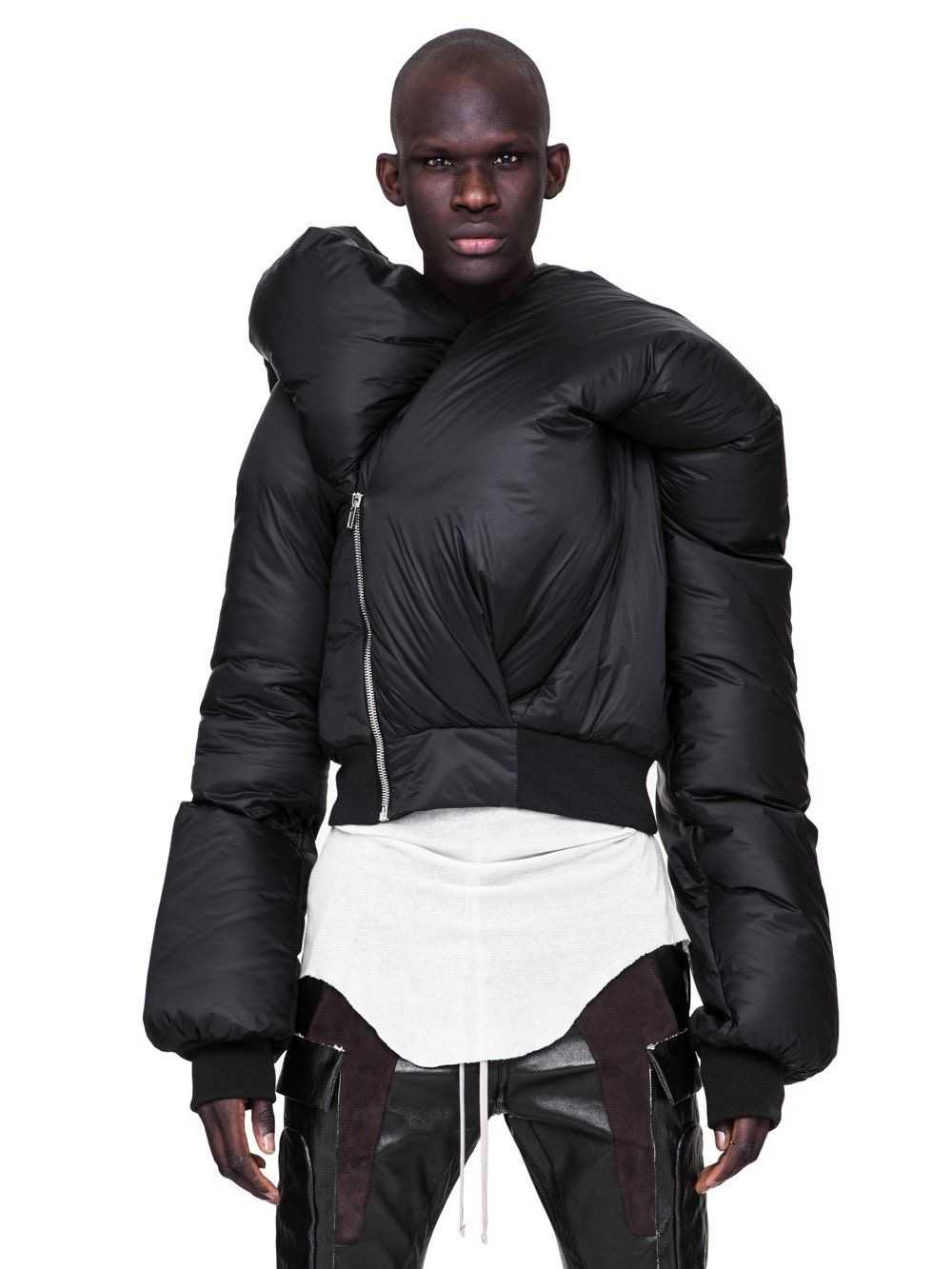 Rick Owens NEW  DOLL CROPPED RUNWAY CAMPAIGN DOWN… - image 12