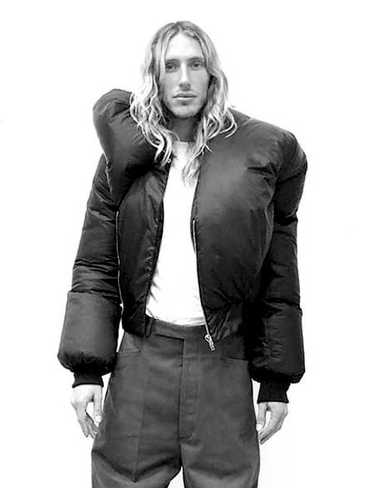Rick Owens NEW  DOLL CROPPED RUNWAY CAMPAIGN DOWN… - image 1