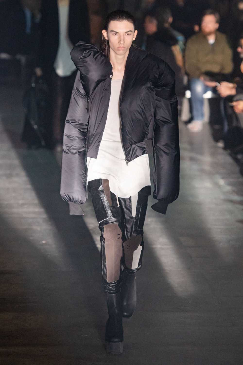 Rick Owens NEW  DOLL CROPPED RUNWAY CAMPAIGN DOWN… - image 3
