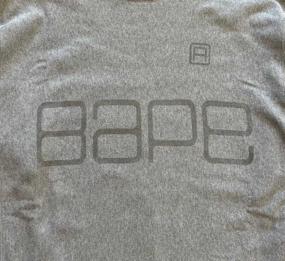 A BATHING APE® Bape Digital Font Logo Graphic Swe… - image 2