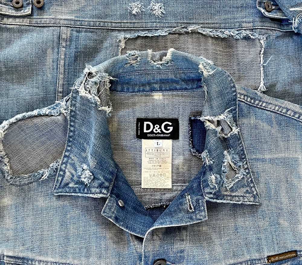 AW2004 Dolce & Gabbana Japan Exclusive Denim Jack… - image 4