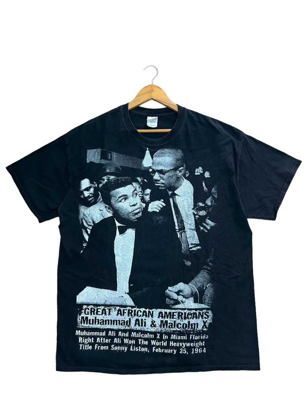 Malcolm X × Muhammad Ali × Vintage Vintage Y2k Gr… - image 1