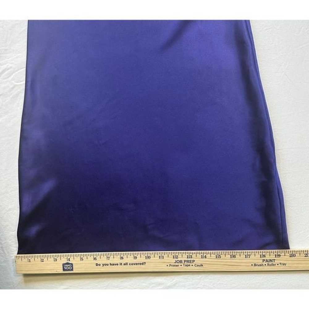 Trina Turk 100% Silk Satin Mini Dress Purple Size… - image 12