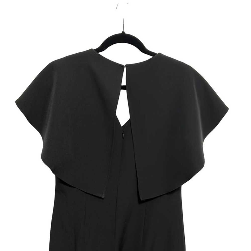 Nanette Lepore Black Sheath Flutter Sleeve Dress … - image 5