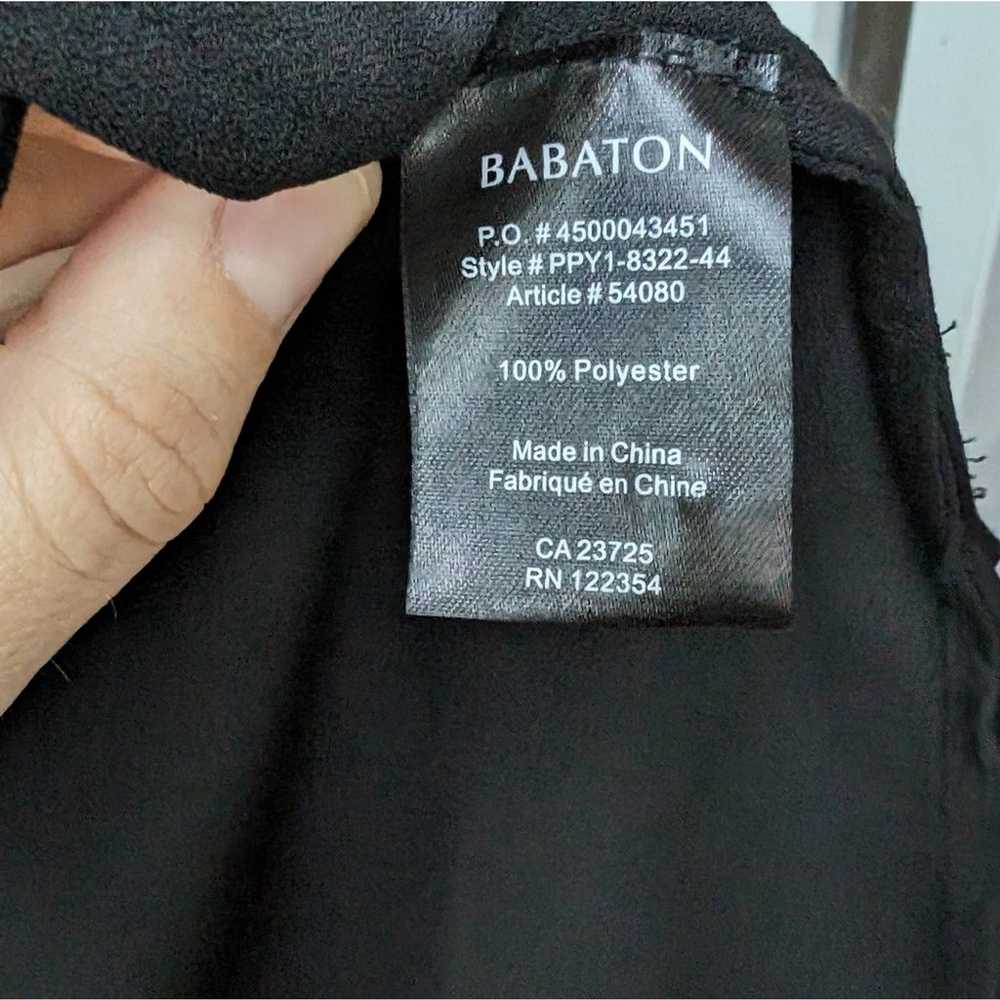 Babaton Aritzia Black Button Down Shirt Midi Dres… - image 2