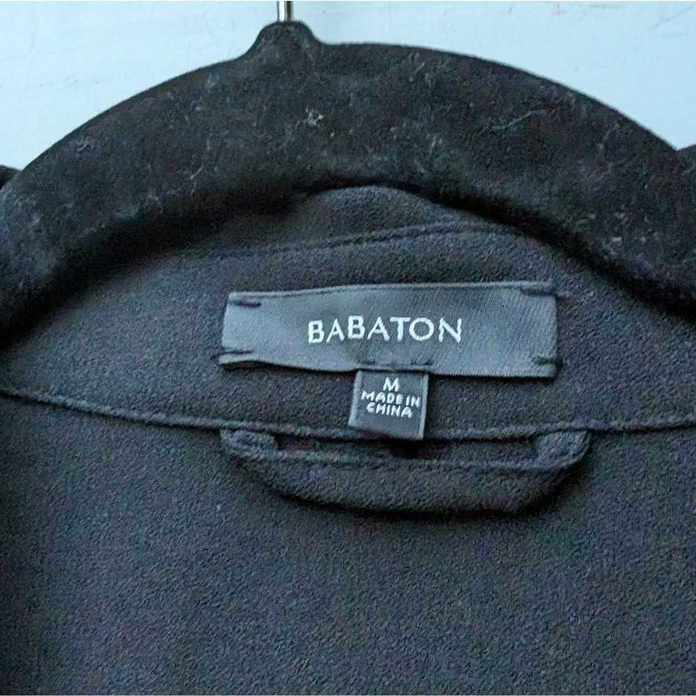 Babaton Aritzia Black Button Down Shirt Midi Dres… - image 5