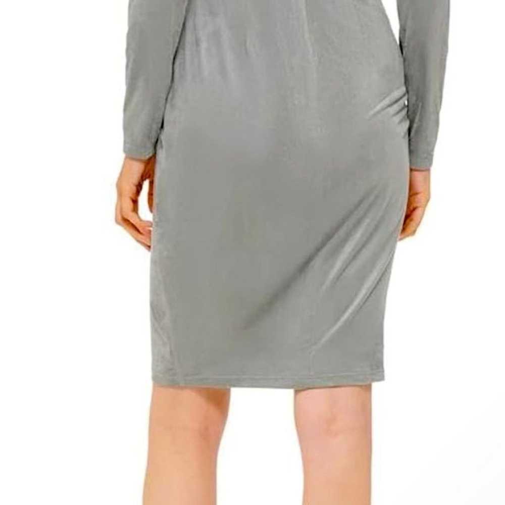 calvin klein faux wrap dress size 12 - image 2