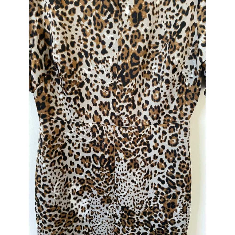 Banana Republic Animal Print Leopard Mini Dress T… - image 4