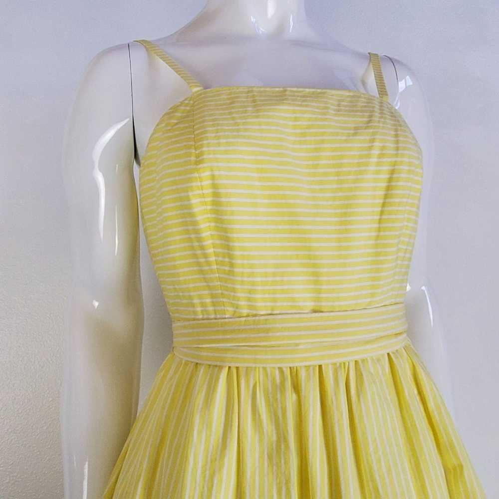 J. Crew Yellow Striped Dress - image 4