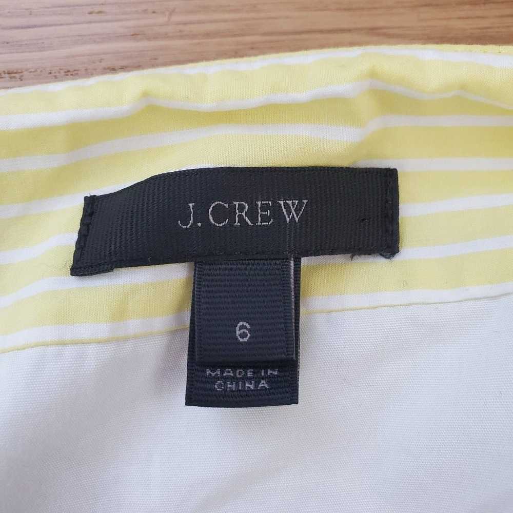 J. Crew Yellow Striped Dress - image 6
