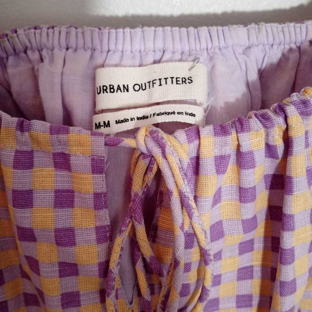 Urban Outfitters Nova Purple and Yellow Gingham B… - image 4
