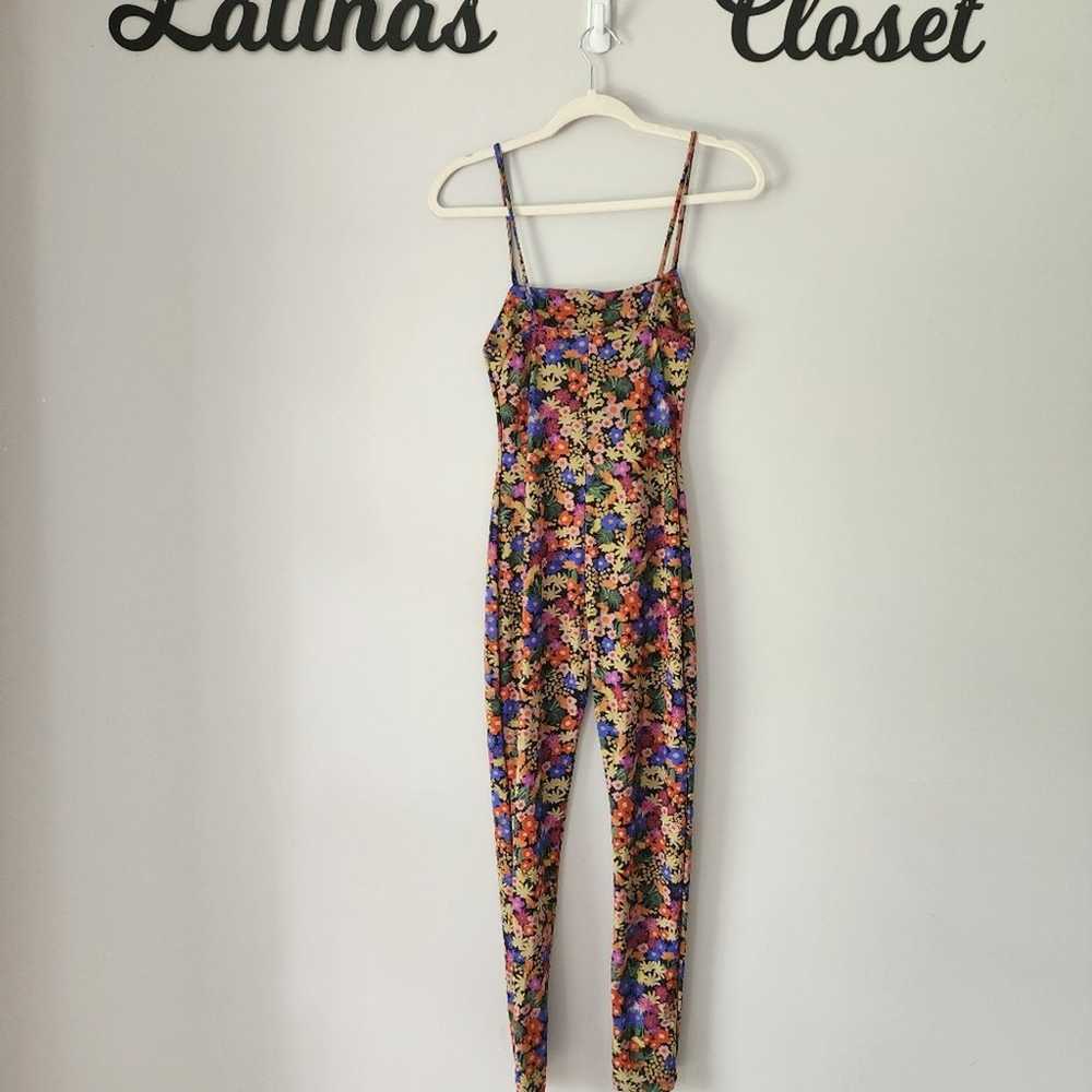 Zara Blogger’s Favorite Floral Print Stretch Jump… - image 6