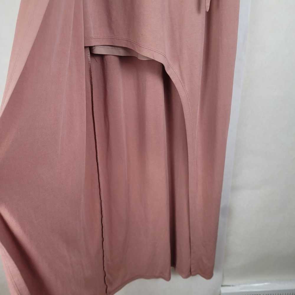 Heartloom dusty pink short sleeved maxi wrap dress - image 10