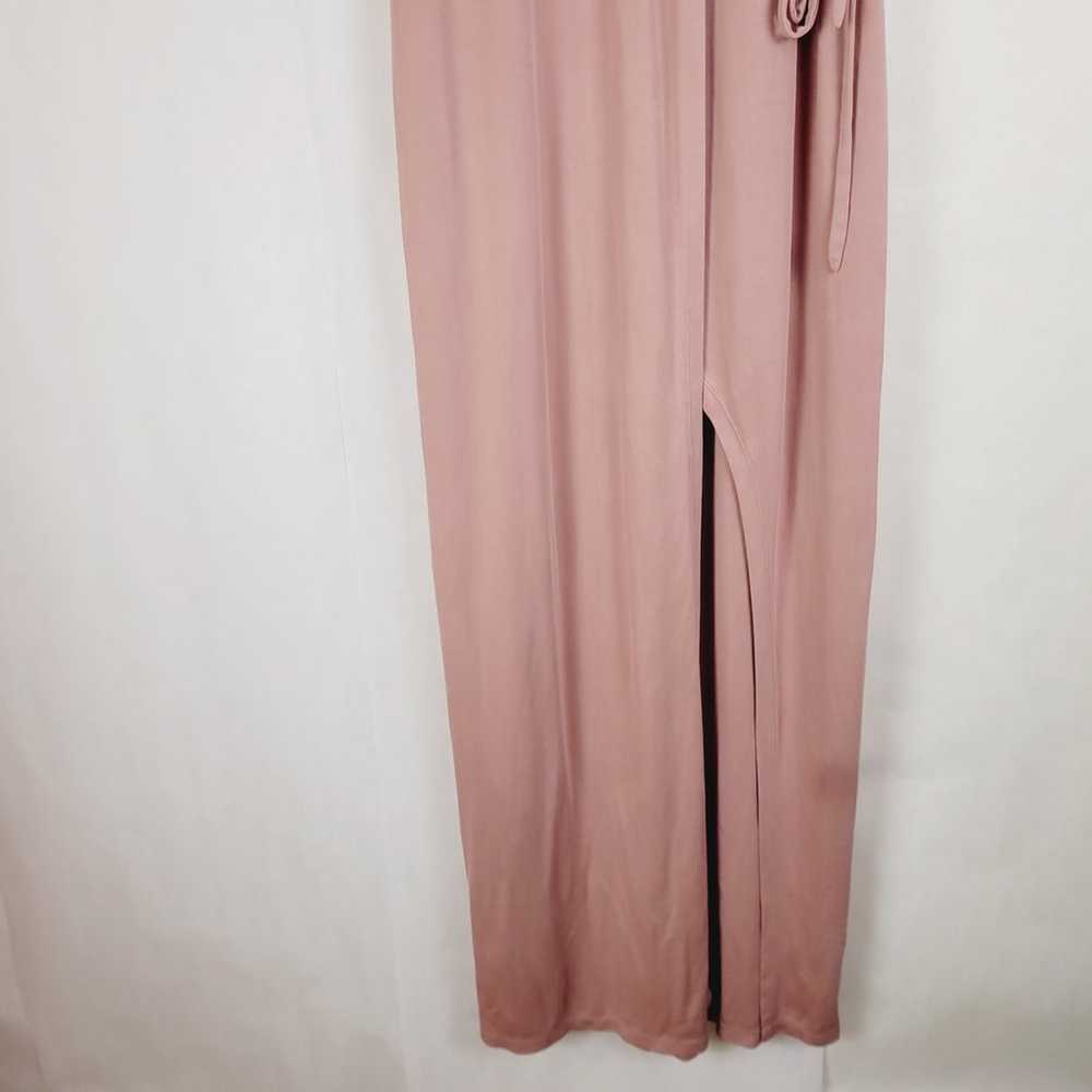 Heartloom dusty pink short sleeved maxi wrap dress - image 6