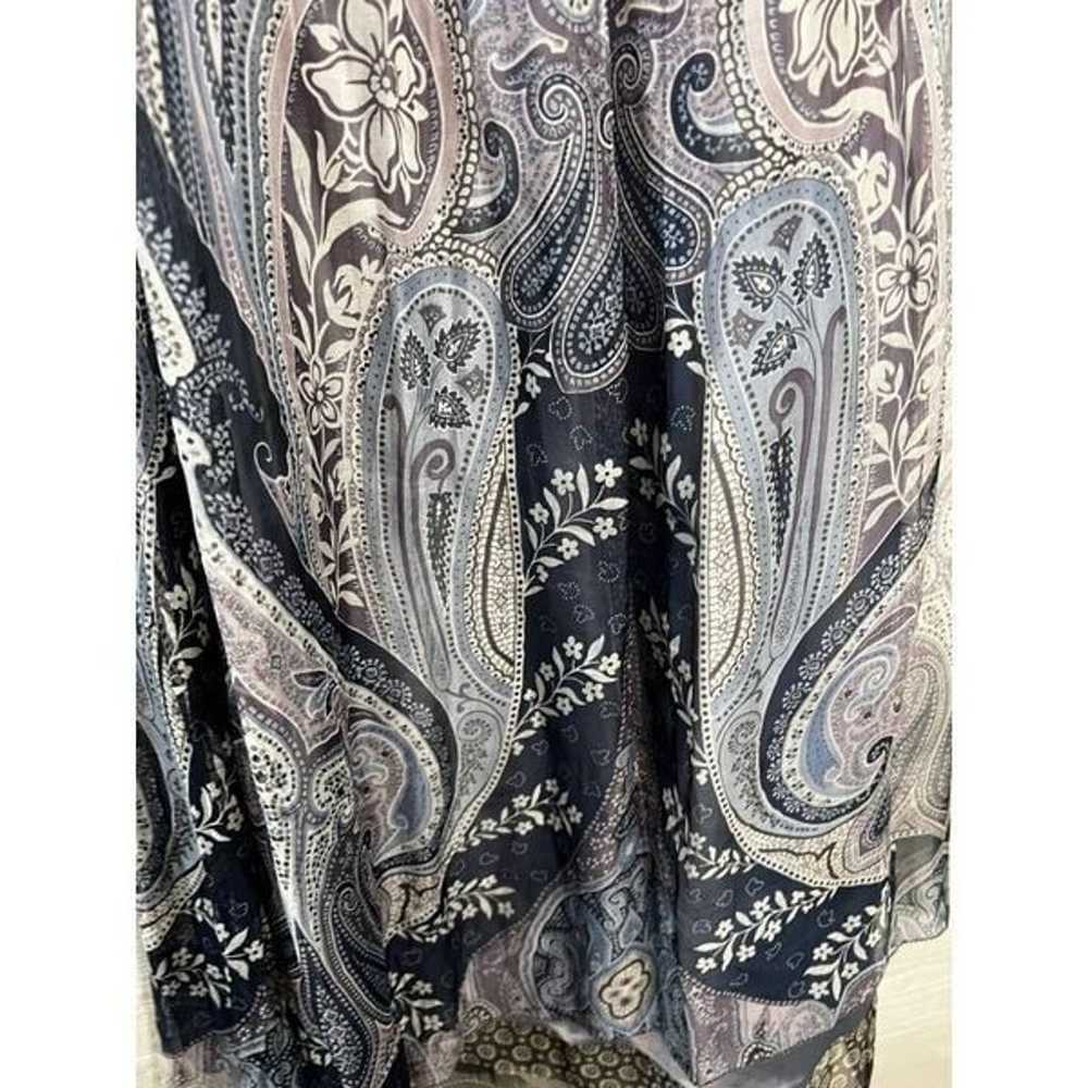 Women Bohemian Mandala Floral Print Dress Large N… - image 6